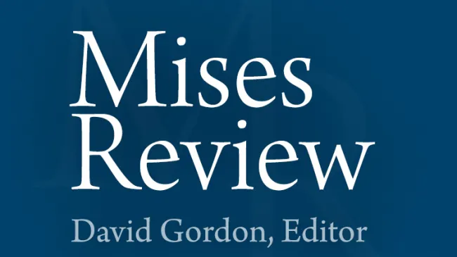 The Mises Review